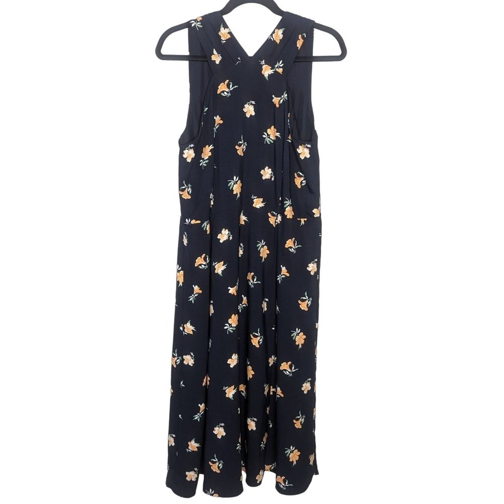Ann Taylor black‎ and rose beige cap sleeve career Textured Sheath dress 8p